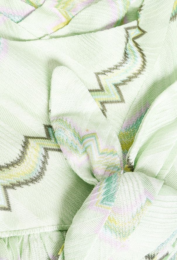 Missoni Tiered Zig Zag Knit Dress - 5