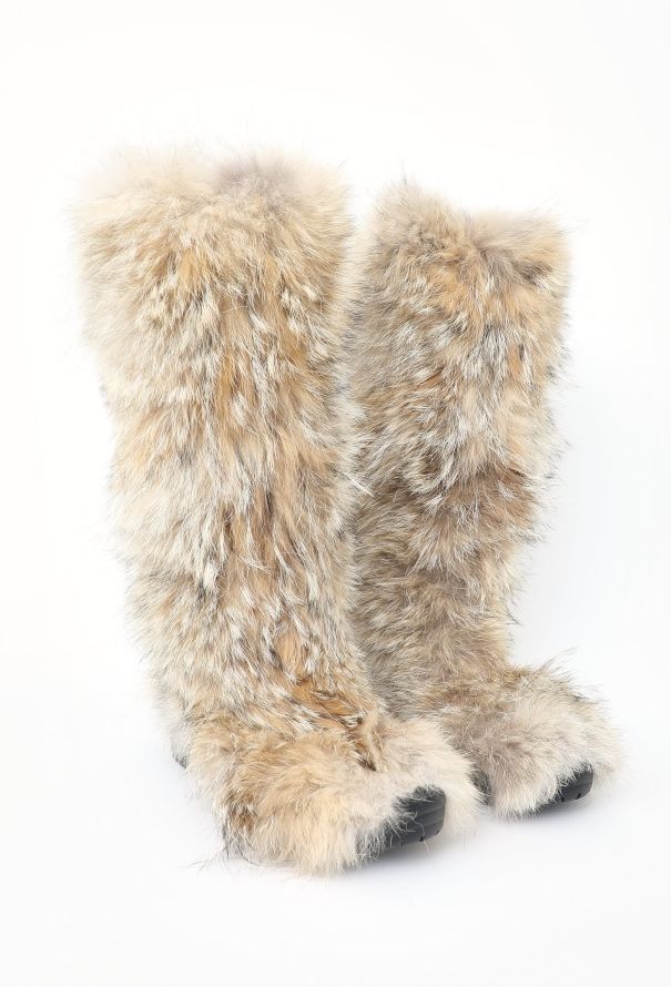 Ralph Lauren Purple Label Dasha Fur Boots - 2