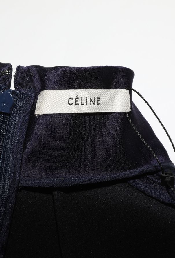 Céline F/W 2013 Cropped Silk Top - 6
