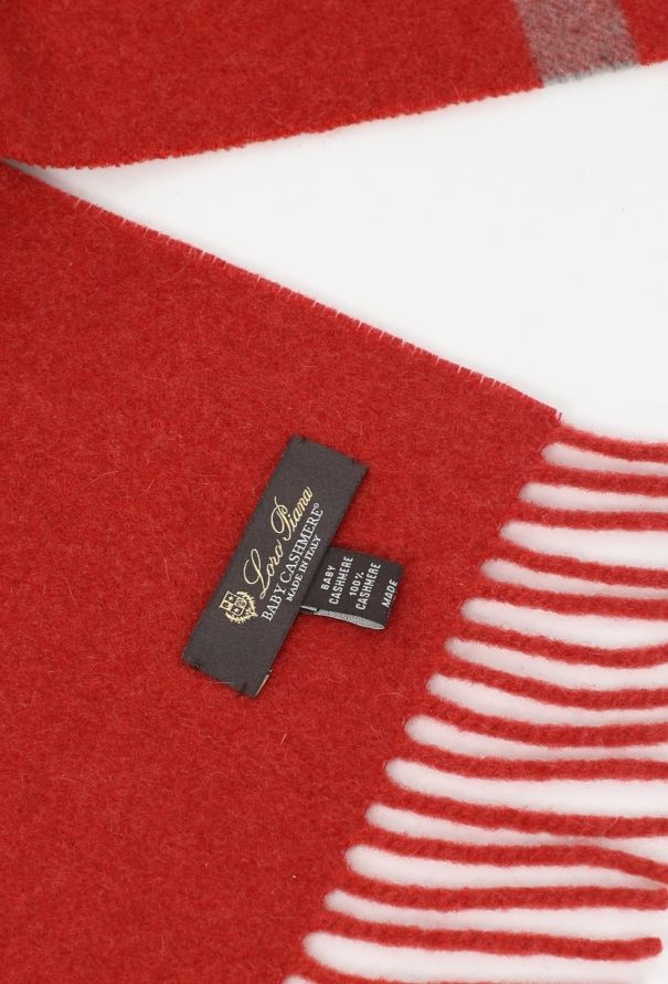 Loro Piana Baby Cashmere Fringe Scarf - 5