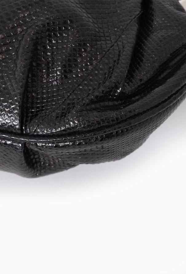 Cartier Floral Watersnake Evening Bag - 8