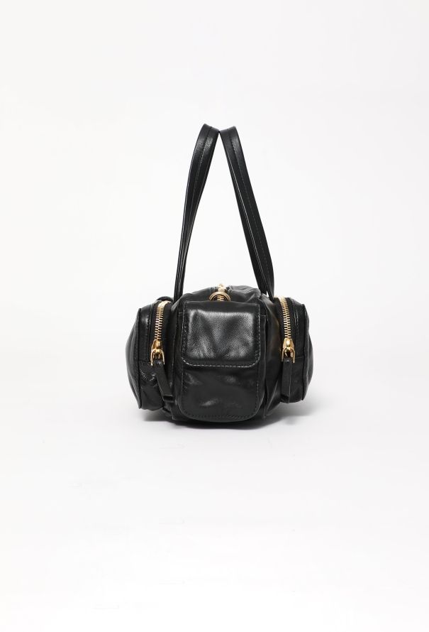 Miu Miu 2023 Nappa Leather Pocket Bag - 6