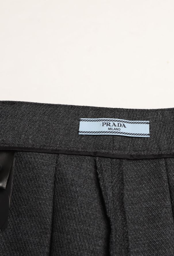 Prada F/W 2023 Tailored Knit Collar Suit - 16