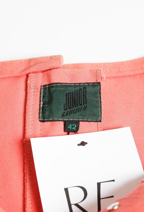 Jean Paul Gaultier Bustier Denim Dress - 5