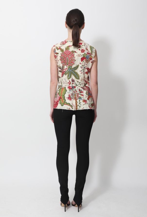 Balenciaga ICONIC S/S 2000 Wild Floral Top - 5