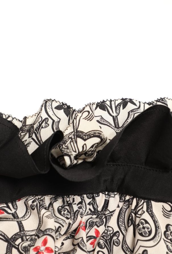 Louis Vuitton Patchwork Silk Blouse - 7