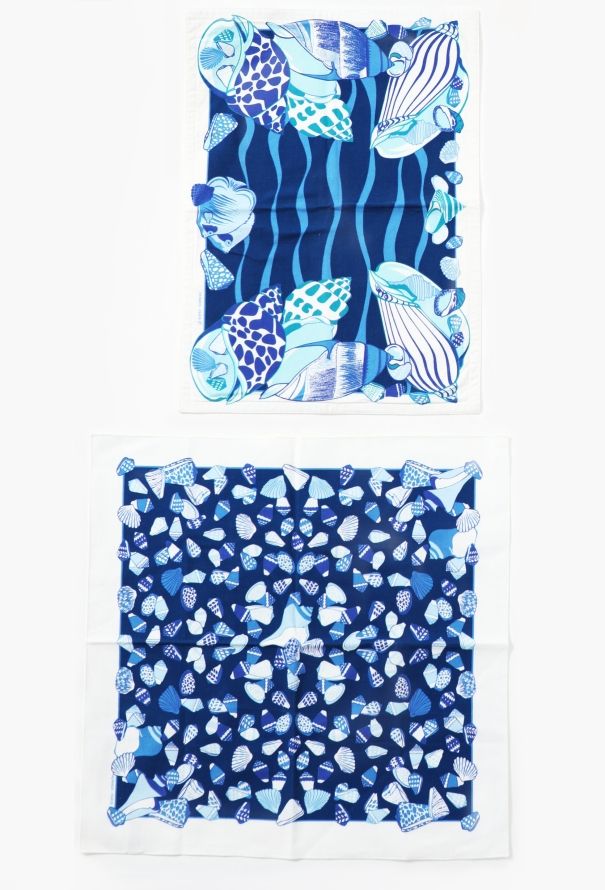 Hermès Seashell Placemat & Serviette Set - 2