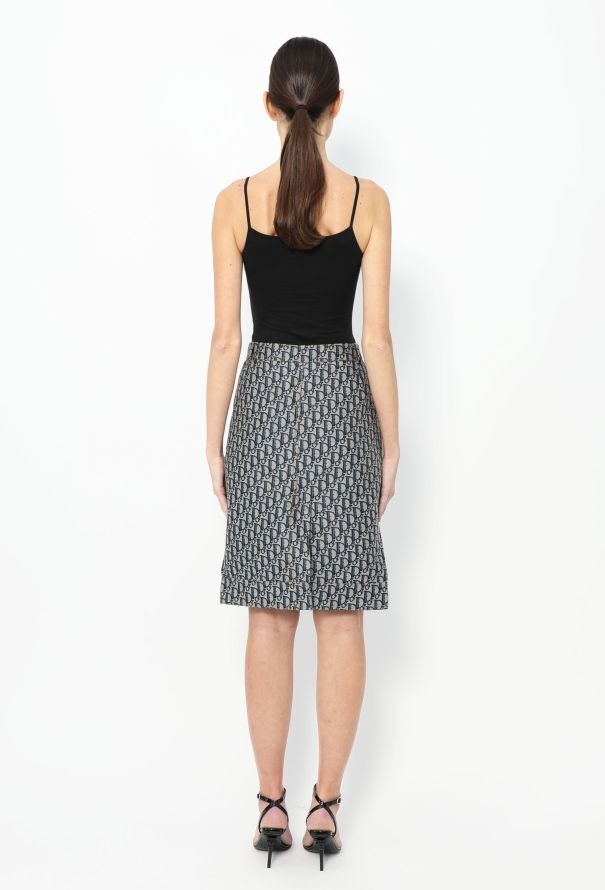 Christian Dior 2005 Diorissimo Print Skirt - 4