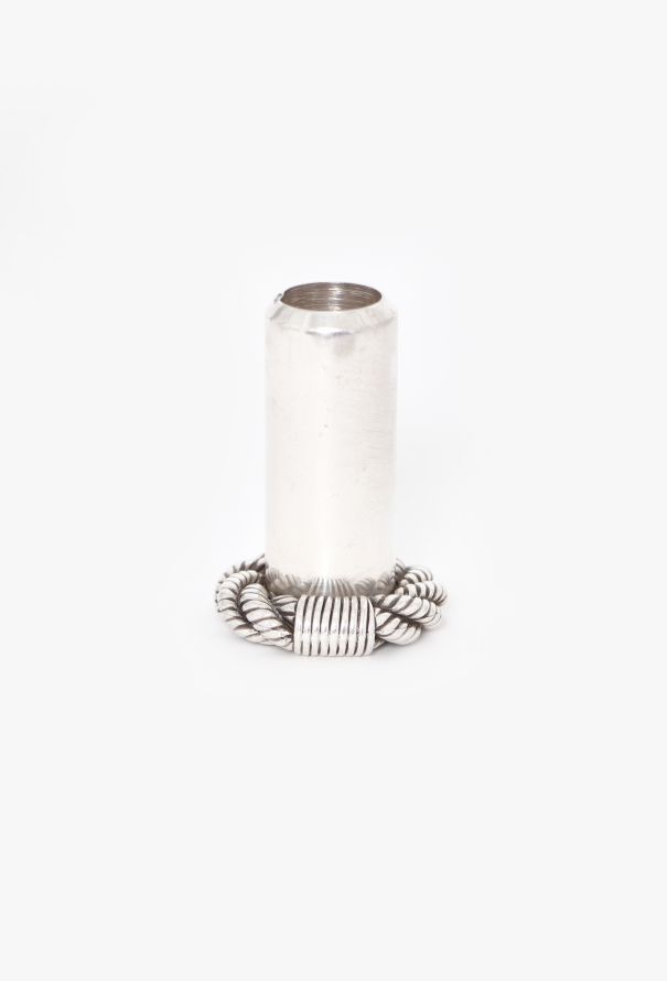 Hermès Rare 1975 Ravinet d'Enfert Silver Lighter Holder - 2