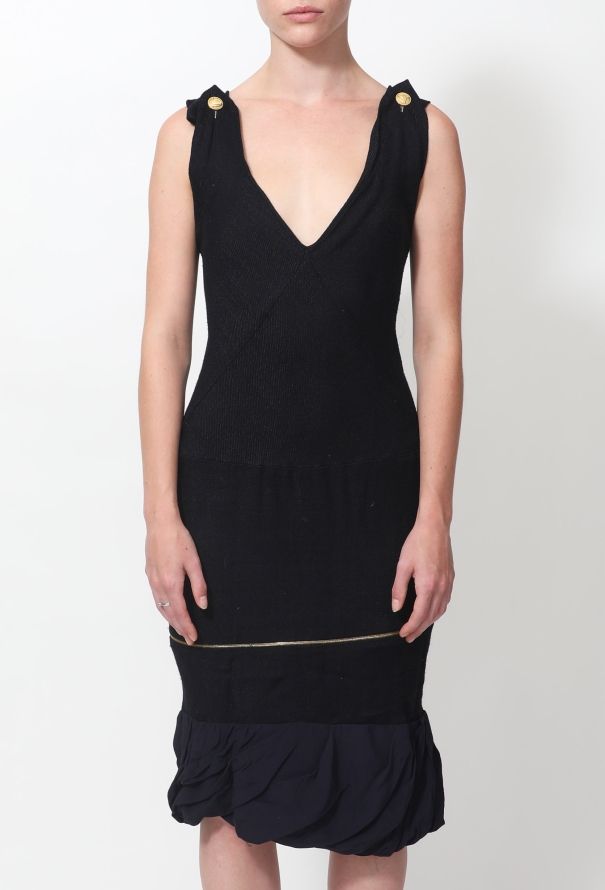 Balenciaga S/S 2005 Spiral Zip Dress - 3