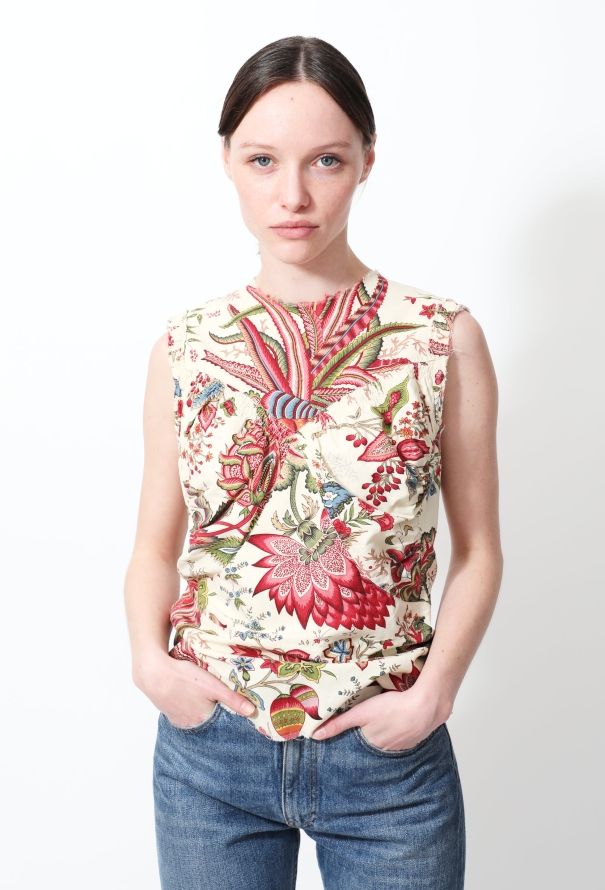 Balenciaga ICONIC S/S 2000 Wild Floral Top - 3