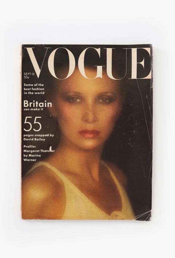 VOGUE UK 1975 David Bailey Issue Trio - 4