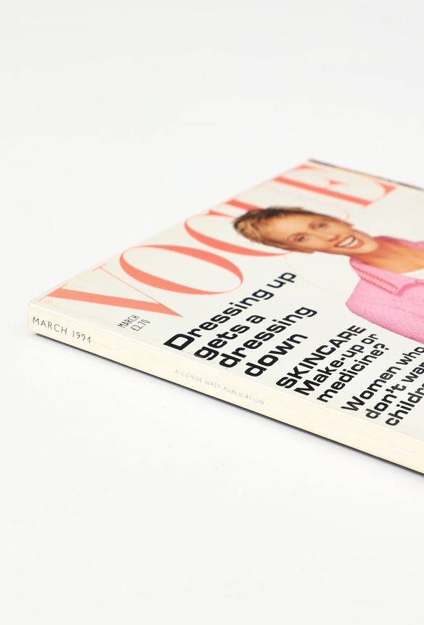 VOGUE UK March 1994 Chanel Cover Issue - 9