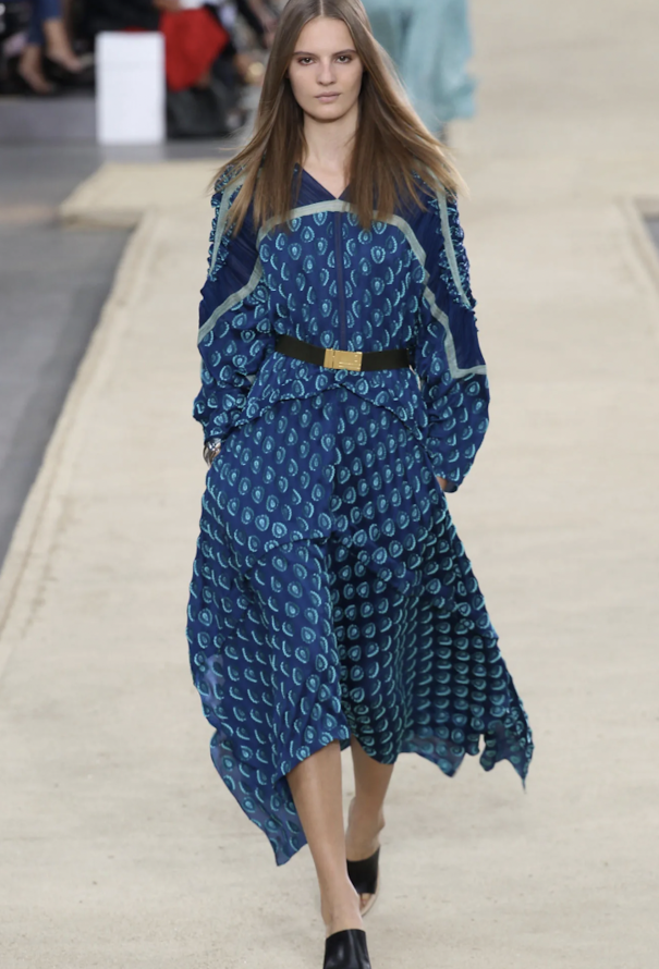 Chloé S/S 2014 Bohemian Georgette Kaftan - 2