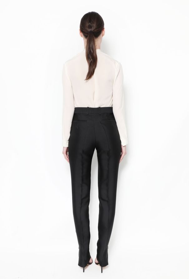 Céline Pre-Fall 2012 Silk Crêpe Trousers - 4