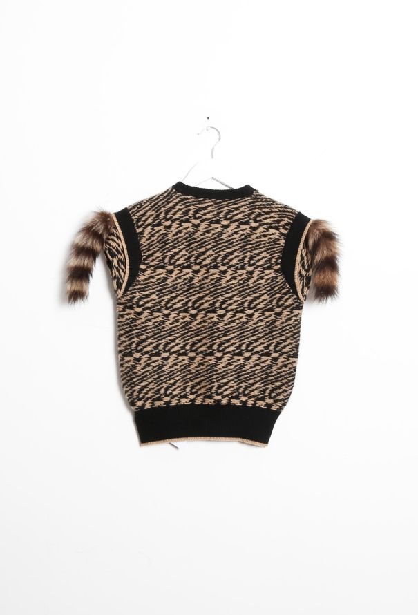 Balenciaga RARE F/W 2000 Cashmere Fur Sweater - 8