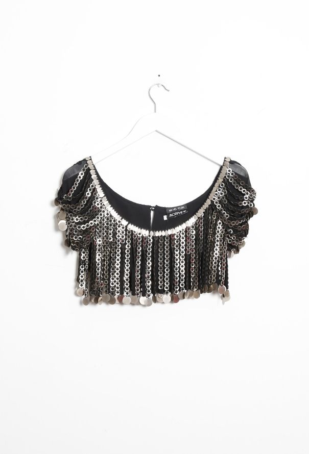 Metallic Crop Top - 7
