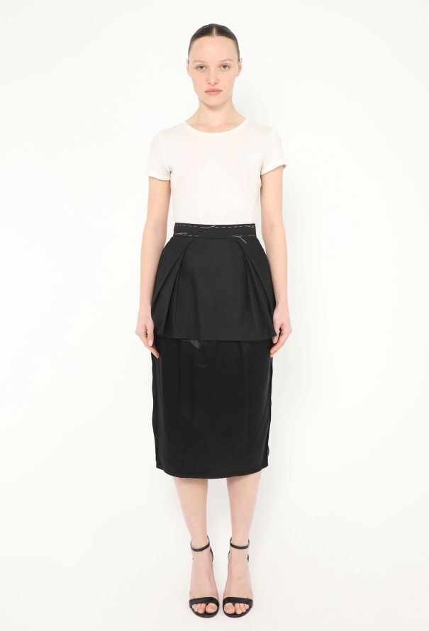 Maison Margiela 2024 Deconstructed Peplum Skirt - 1