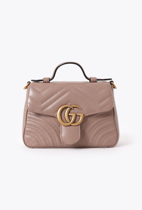 Gucci GG Marmont Mini Top Handle Bag - 1