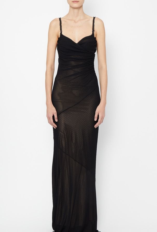 Guy Laroche '90s Ruched Bustier Dress - 3