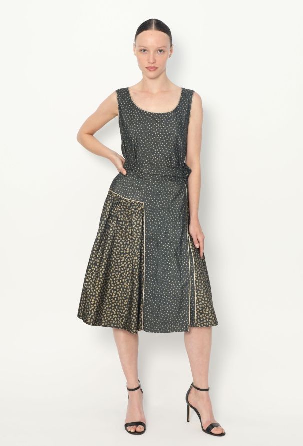 Saint Laurent 1981 Silk Paisley Skirt Ensemble - 4