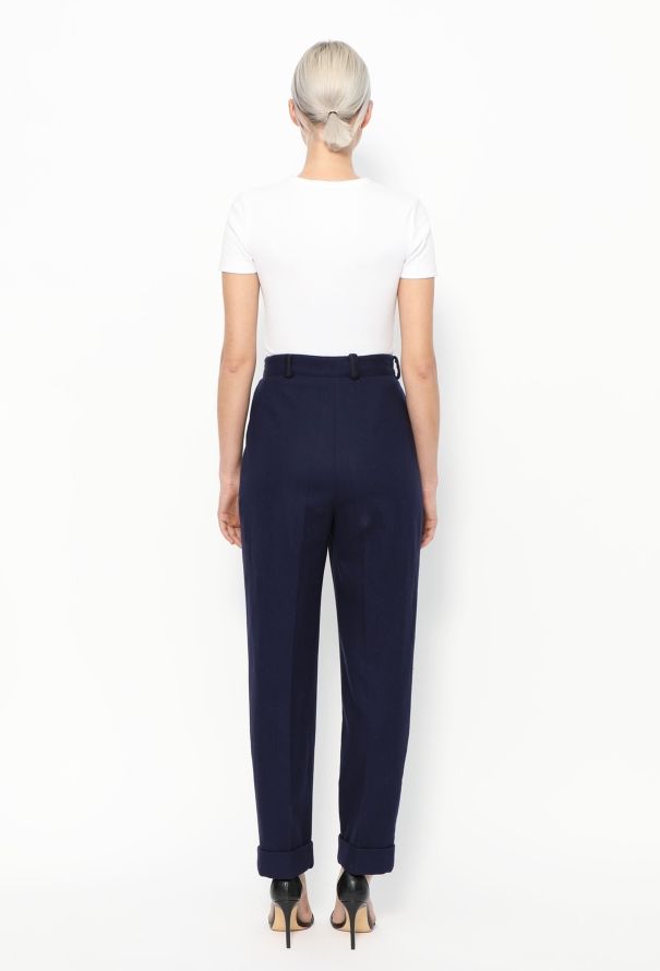 Claude Montana Vintage Tapered Trousers - 4