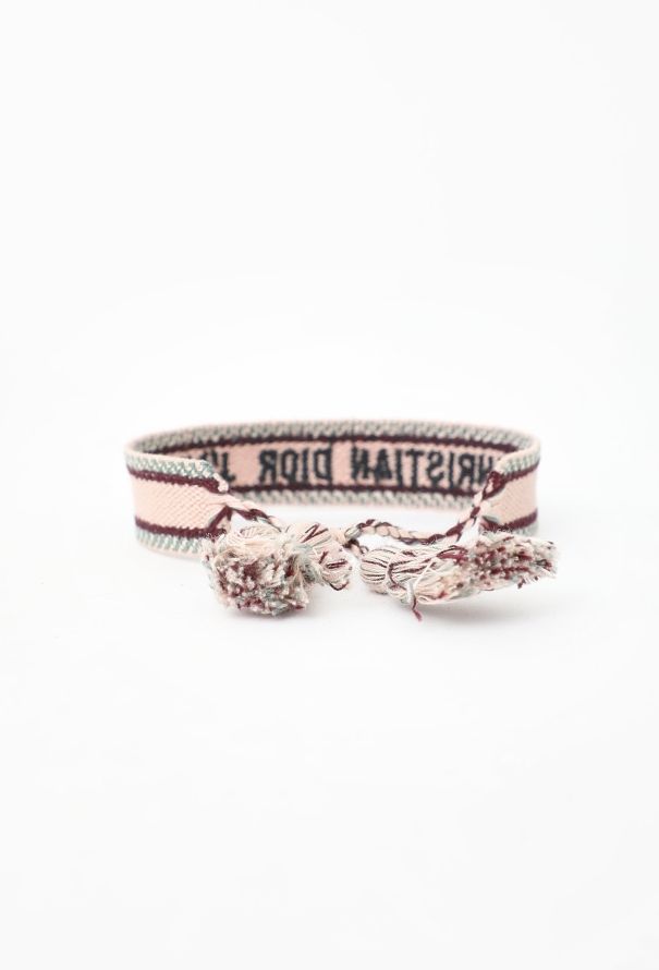Dior J’Adior Embroidered Bracelet in Pink – 2023 - 5