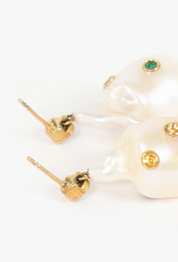 Céline Pre-Fall 2018 Baroque Pearl Earrings - 5