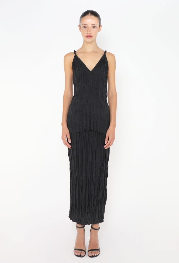 Toteme 2023 Crinkled Silk Ensemble - 2