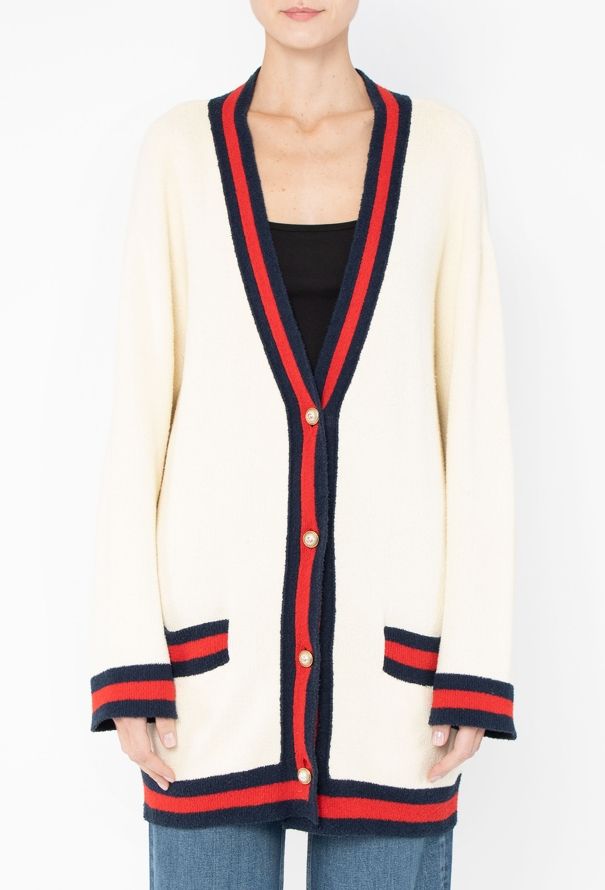 Gucci Resort 2017 'Blind for Love' Cardigan - 5