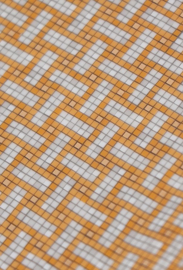 Hermès 2023 Mosaic 'Gold no° 4' Porcelain Plate - 6