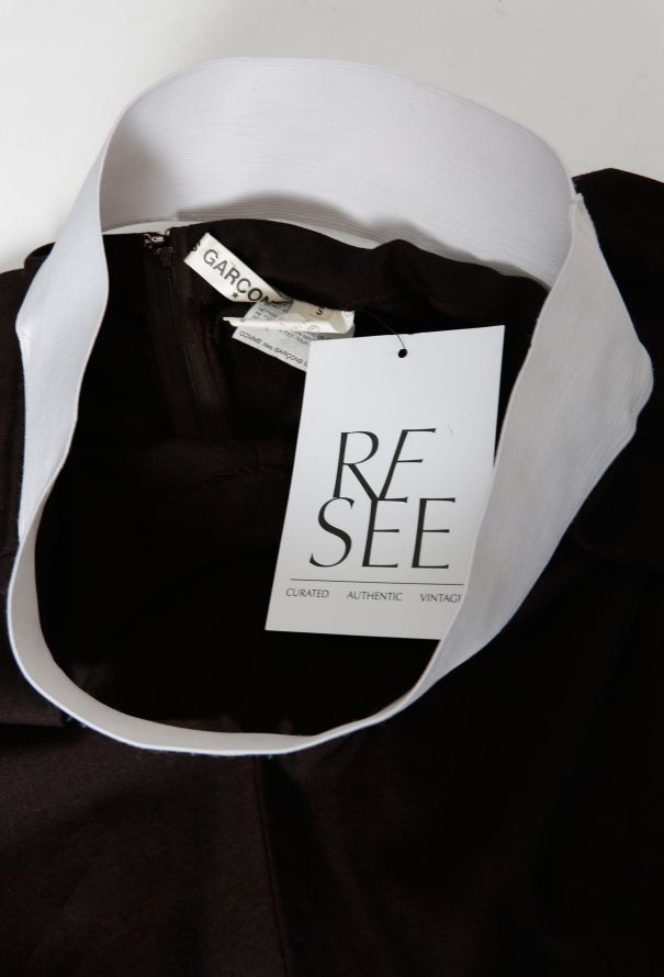 Comme des Garçons 1994 Ruffled Asymmetrical Dress - 7