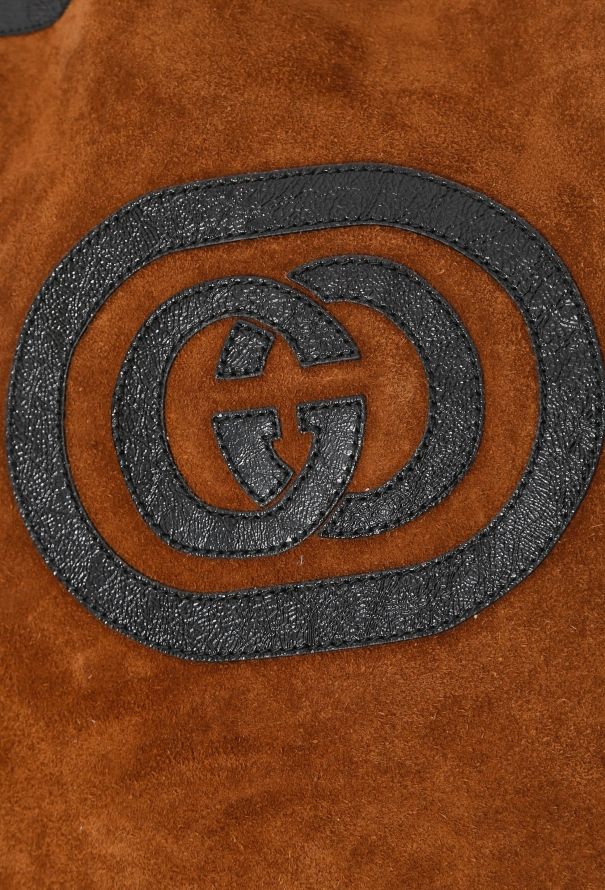 Gucci S/S 2018 Ophidia Suede Tote Bag - 11
