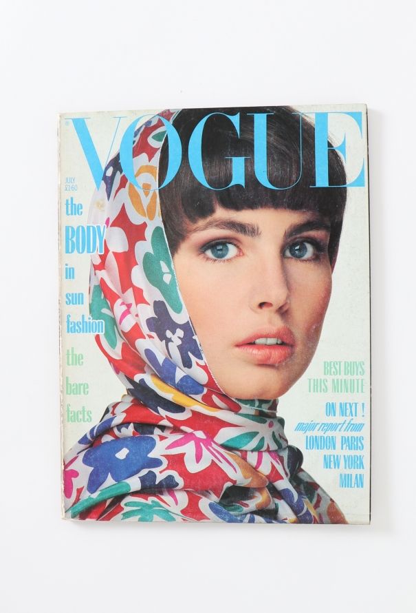 VOGUE UK 1985 Demarchelier Cover Issue Trio - 5