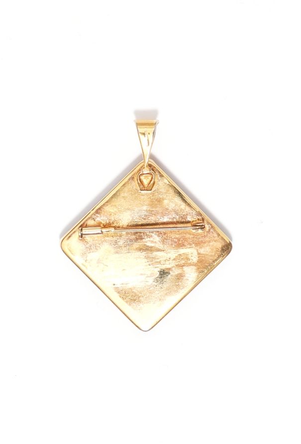 Exquisite Vintage 70s R. Scemama Amber Pendant - 5