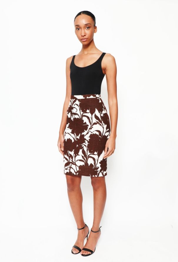 Prada S/S 2001 Floral Skirt - 4