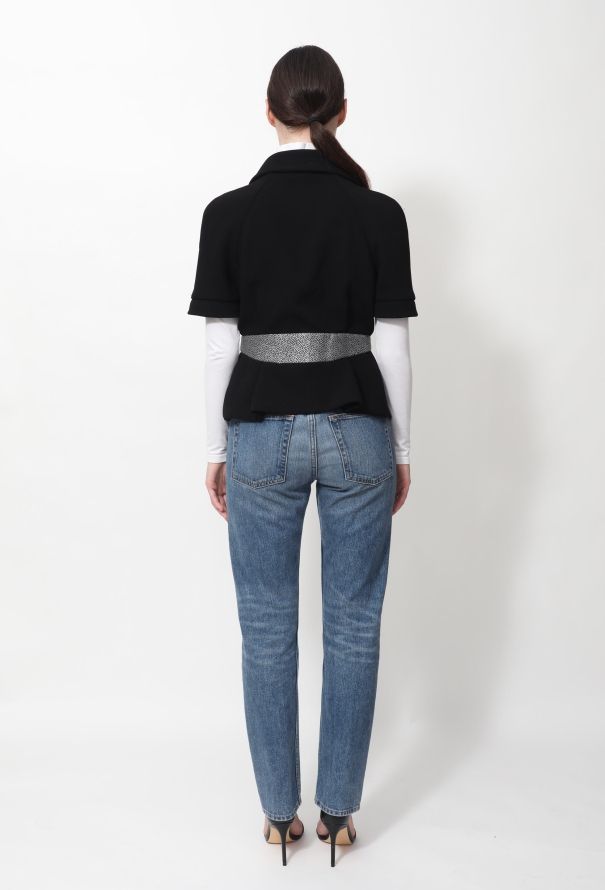 Balenciaga 2006 Peplum Top - 4