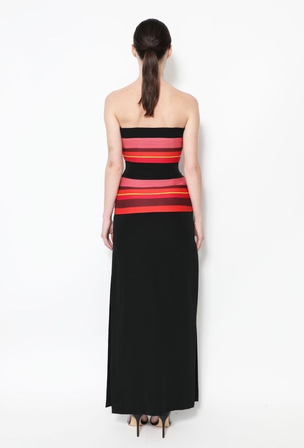 Madame Grès HAUTE COUTURE 1976 Bayadère Gown - 4