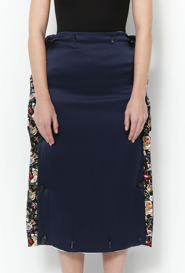 Céline Resort 2016 Floral Duvet Skirt - 6