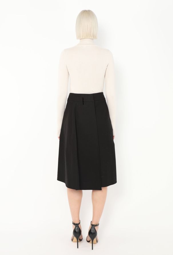 Jil Sander S/S 2013 Pleated Wrap Skirt - 5
