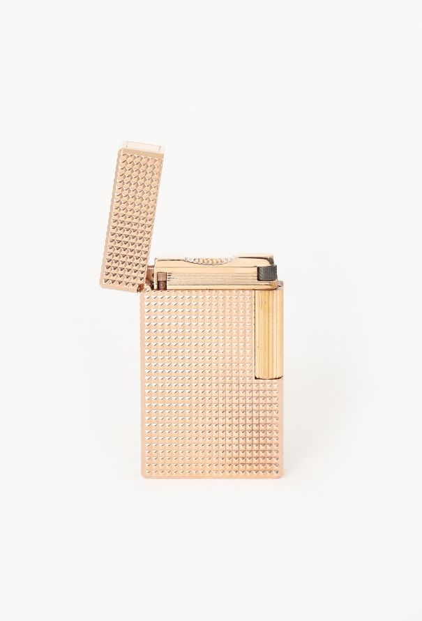 S.T. Dupont 1971 Textured Diamond Point Lighter - 3