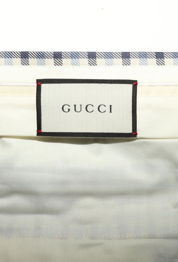 Gucci Tapered Check Trousers - 5