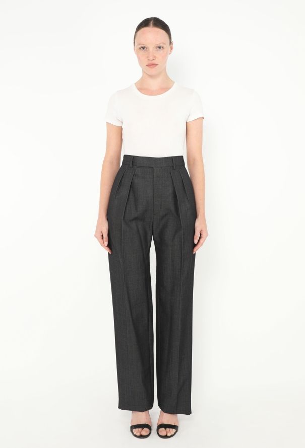 Céline F/W 2023 Tailored Pleated Trousers - 1