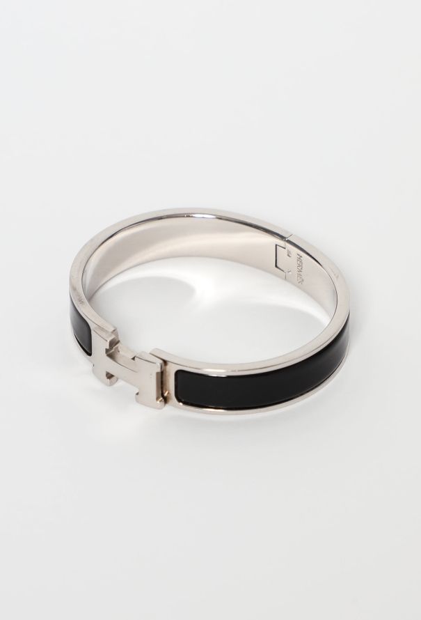 Hermès Clic Clac 'H' Bracelet Black - 2