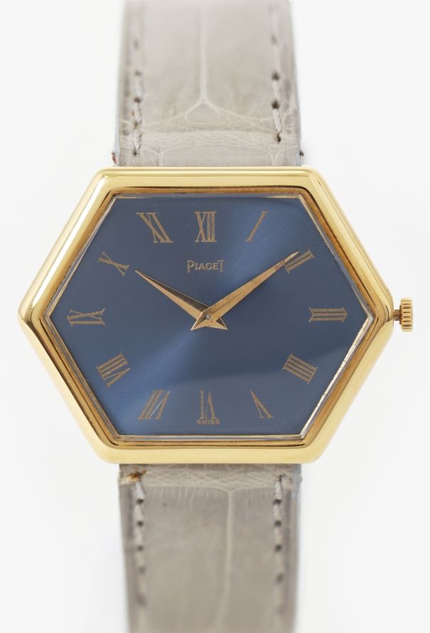 Piaget RARE '70s Hexagonal 18K Yellow Gold Watch - 3
