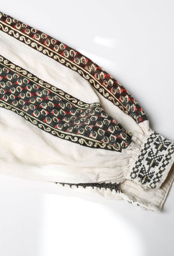 World Treasures Vintage Hand-Embroidered Kaftan - 6