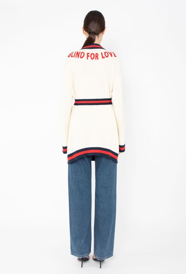 Gucci Resort 2017 'Blind for Love' Cardigan - 2