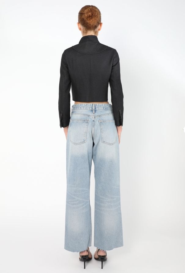 Chloé S/S 2006 Silk Épaulette Jacket - 6