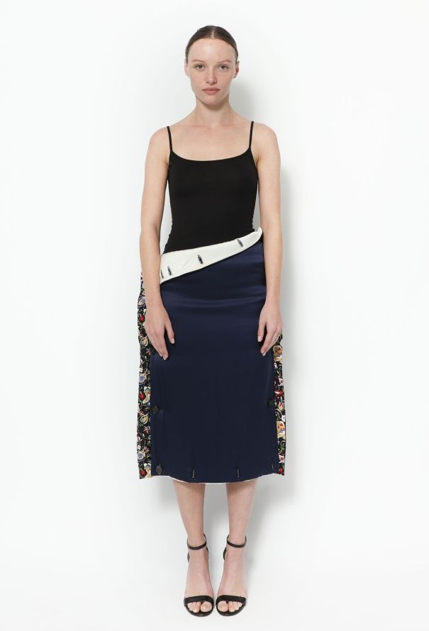 Céline Resort 2016 Floral Duvet Skirt - 1