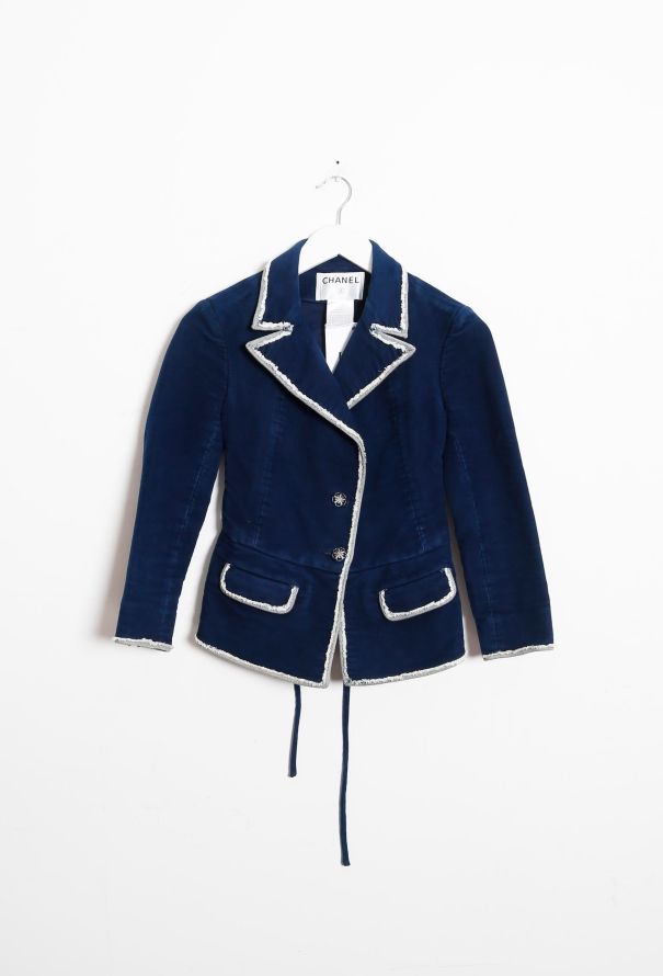 Chanel Iconic 2007 Fringe Trim Corset Jacket - 7